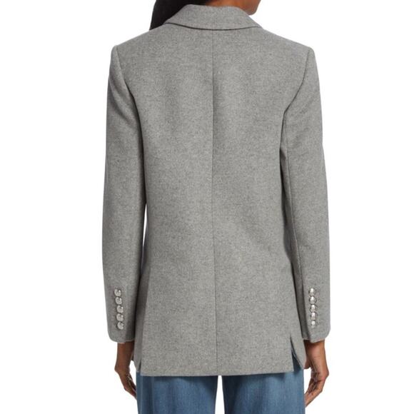 Veronica Beard Gray Double-Breasted Blazer - Picture 15 of 16